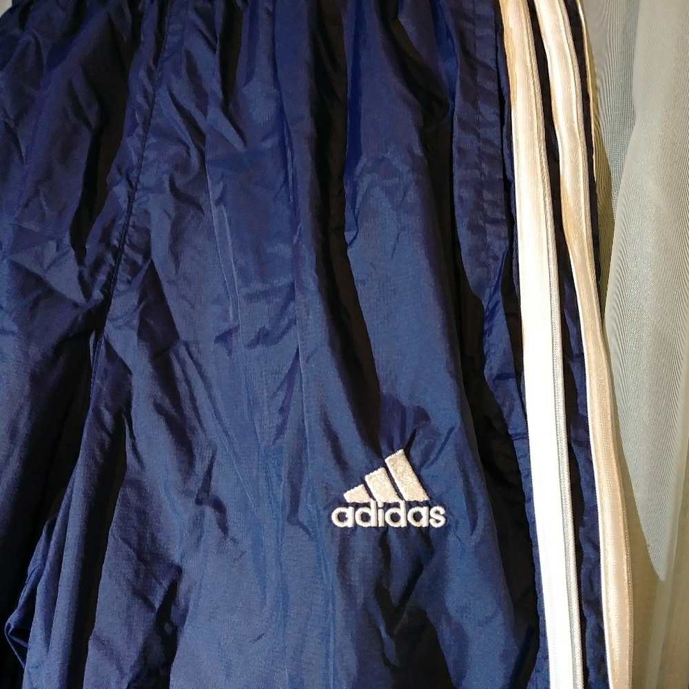 ADIDAS navy blue track pants